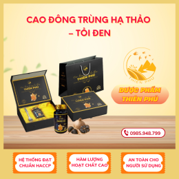 Cao Đông trùng hạ thảo – Tỏi đen