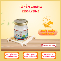 Tổ yến chưng Kid Lysine